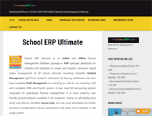 Tablet Screenshot of freeschoolerp.com